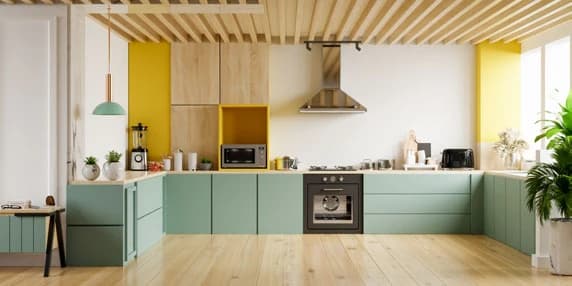 Straight Kitchen